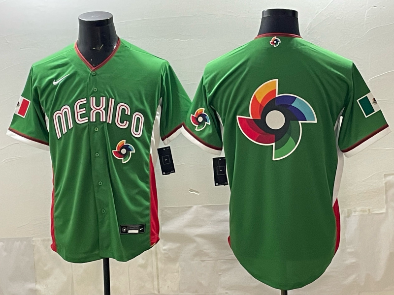 Men 2026 World Cub USA blank green Nike MLB Jersey 0015->more jerseys->MLB Jersey